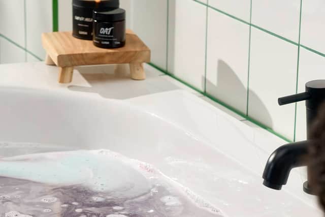 Unlike most waterproof speakers, the Lush Bath Bot is designed to float in the bath, so you can enjoy music and lighting without worrying about water damage.