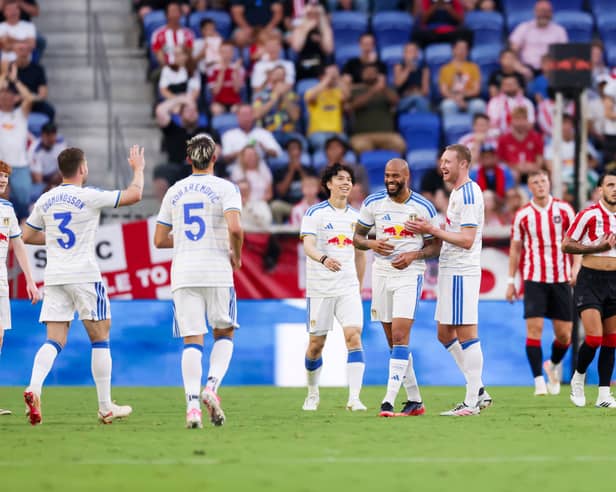 STANDARDS: Highlighted by Sunderland boss Regis Le Bris after his side's defeat to Leeds United, above.
