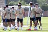SET TO MOVE: Former Leeds United loanee  Facundo Buonanotte, front.