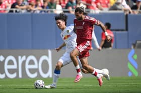 Ao Tanaka struggled against Liverpool.