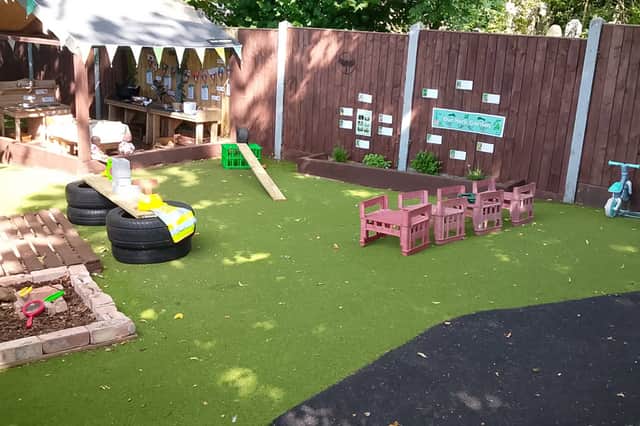 The nursery is popular with parents in nearby Oakwood.