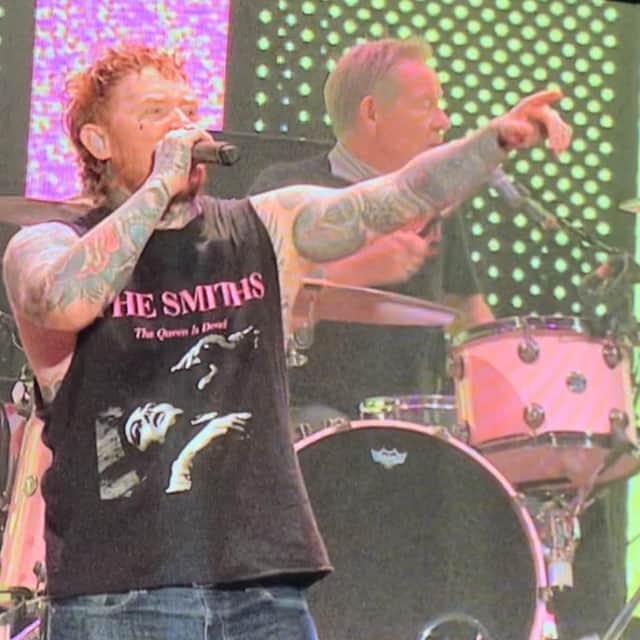 Frank Carter leads the Sex Pistols’ charge at Scarborough Open Air Theatre