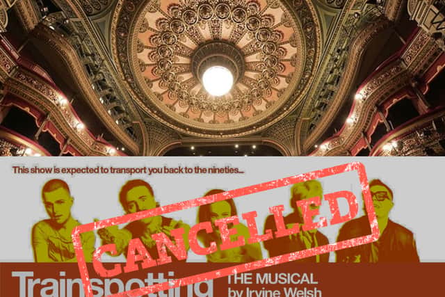 The production was originally meant to be performing at Leeds Grand Theatre this December.|