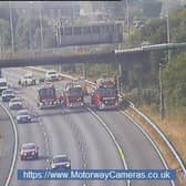 M62 Leeds crash