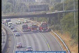 M62 Leeds crash