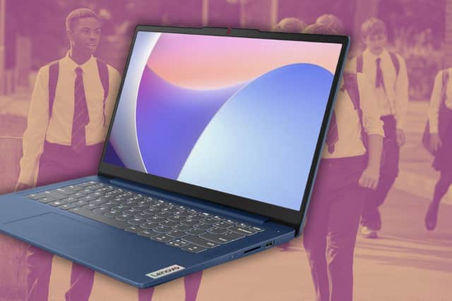 The Lenovo IdeaPad Slim 3 offers an Intel Core i5 processor, 16GB of RAM and a 512GB SSD, making it our best-value Windows laptop for GCSE and A-level students.
