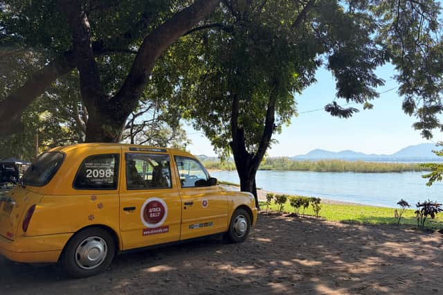 The halfway point at Lake Malawi