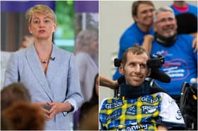Health Secretary Yvette Cooper praised the work of Rob Burrow, as she announced new fast-track support for patients with motor neurone disease