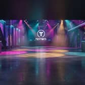 Inside the new-look TESTBED: A preview render of the upgraded 2,500-capacity main hall featuring custom stage lighting and L-Acoustics sound.