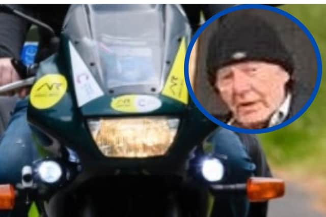 Alan Lloyd (inset) was killed by biker Reece Manley who has now admitted causing death by careless driving.