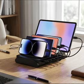 Wowcher has reduced this 60W 6-Port USB Charging Station to just £8.99