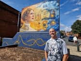 Beeston artist Karl Canning painted the artwork over four months.