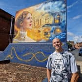 Beeston artist Karl Canning painted the artwork over four months.