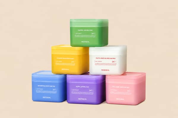 The Mediheal Daily Pads collection includes targeted skincare pads for hydration, brightening, firming and blemish care, with each formula designed to tackle a different skin concern. 