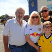 Leeds United v RB Leipzig pre seson friendly sat 08-08-2026 pic Steve Riding
Stewart Boyd, Julie Boyd, Andy Boyd, of Wakefield and Suzy Jordan and Archie, 10 of Mirfield