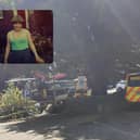 Police searched a site for evidence in the Patricia Hall disappearance