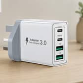The Aioneus 40W charger has four USB connections and is currently £9.49 at Amazon