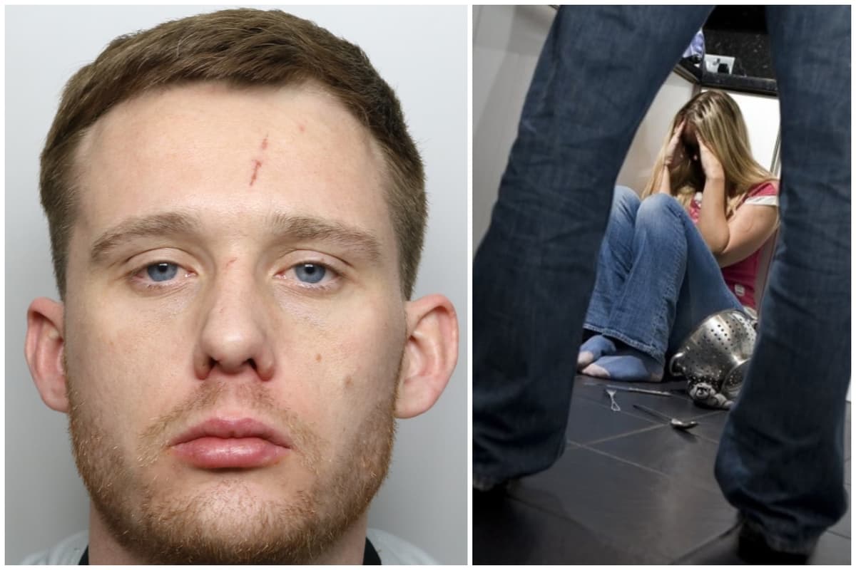 Paranoid steroid thug attacked Leeds partner with clothes horse after ...
