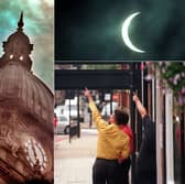 As Leeds prepares for Wednesday’s solar eclipse, we take a look back through the archives at how workers and shoppers across Leeds town centre watched the moon pass over the sun 27 years ago  