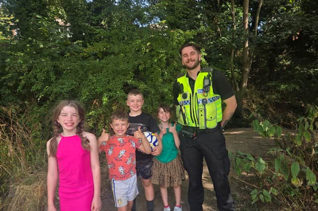 Shauna has praised the "brilliant" response from local police