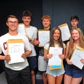 Pupils at Temple Moor High School get their A-Level results in 2025.