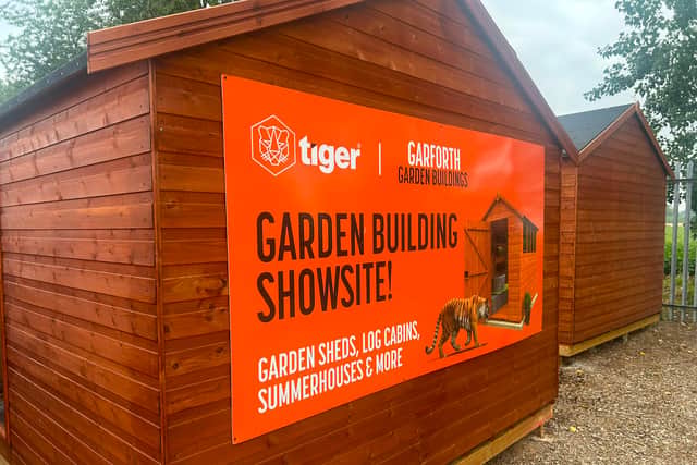 Tiger has opened a new show site at Garforth Garden Centre