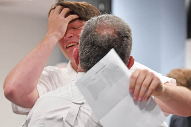 27.5 per cent of entries in Leeds received grades of A or A*.