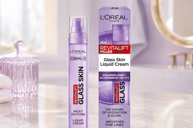 L’Oréal Paris Revitalift Filler Glass Skin Liquid Cream has been reduced from £17.99 to £8.99