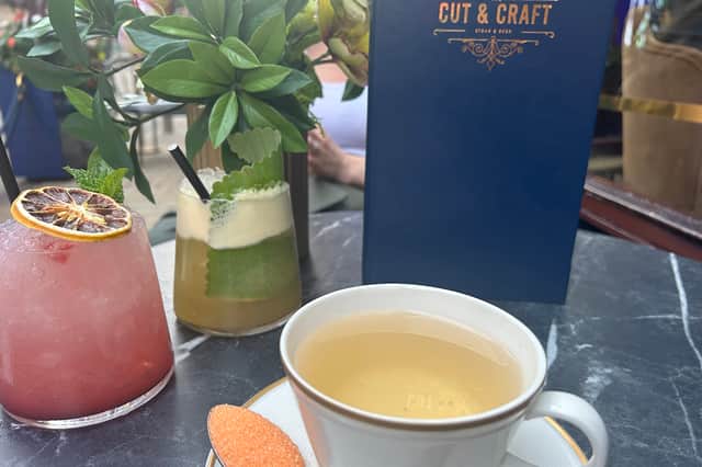 Our cocktails - the bramble, Paradise in Yorkshire and the Bandmaster