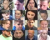 Police are asking for the public's help in identifying these people