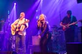 Flautist and vocalist John Hackett performing live alongside special guest Heather Findlay and guitarist Nick Fletcher
