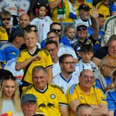 Leeds United v FC Augsburg   pre season friendly 15-08-2026 pic Steve Riding
Fans enjoy the game