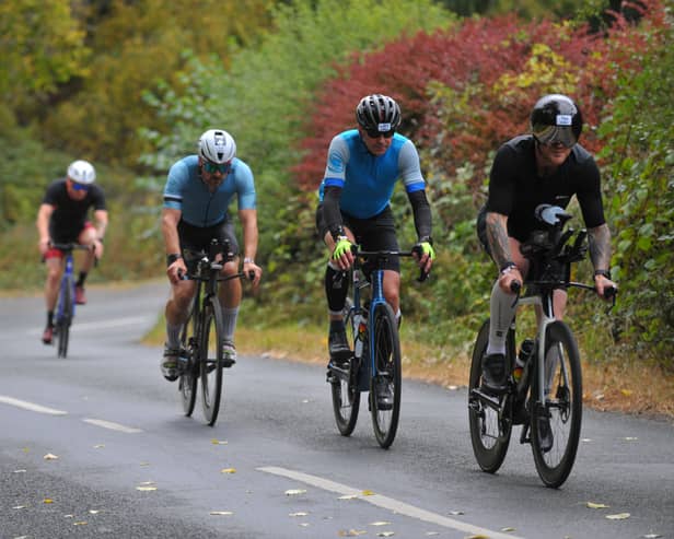 Endurance athletes and spectators gathered at Roundhay Park and across North Leeds today as England’s only full-distance IRONMAN event returned to the city