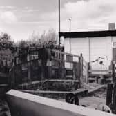 The adventure playground pictured in October 1989.