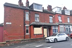 18th August 2026
West Yorkshire Fire and Rescue called just after midnight today (August 18). The fire was in a mid terrace house in Ecclesburn Road, Richmond Hill.
Pictured the house on Ecclesburn Road
Picture Gerard Binks