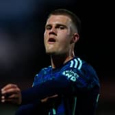 Leo Hjelde left Leeds United for Sunderland in 2024.