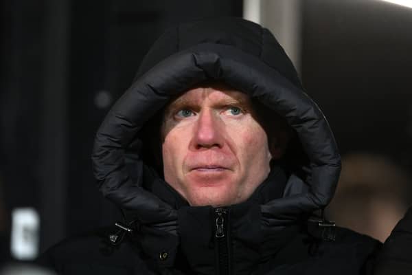 Paul Scholes has been banned from driving