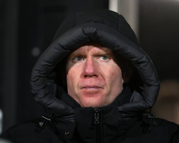 Paul Scholes has been banned from driving
