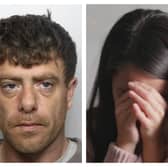 Robert Hunter made repeated threats of violence against his ex-partner over a 10-month period.