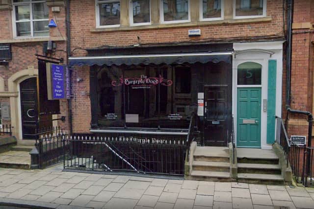 Purple Door in York Place, Leeds, which has had its premises licence renewed