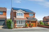 The detached home sits within a peaceful Churwell cul-de-sac, with a driveway and integral garage providing practical parking and access.
