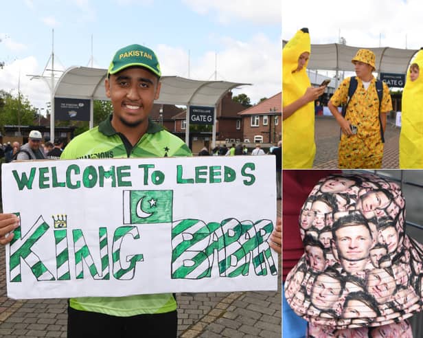 Take a look through our picture gallery as fans flood into Headingley Stadium for day one of England’s test showdown with Pakistan in Leeds
