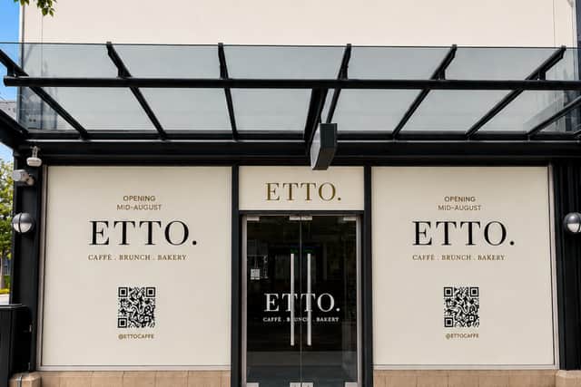 Etto Caffé will open at Frasers Plus Designer Outlet leeds next week