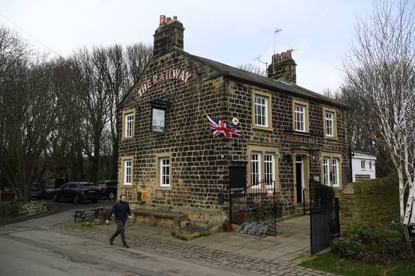 The Railway Inn in Calverley, Leeds
16th February 2023.