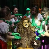 Will as the Cowardly Lion in a recent GSAL production of The Wizard of Oz