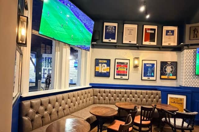 The Moot Hall Arms now has more screens and an increased capacity for matchdays