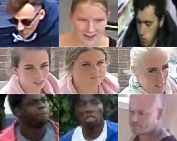 Do you have information on any of the individuals caught on camera this week?