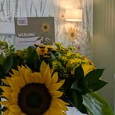 Bespoke bouquets bring colour to refurbished West Yorkshire hospice rooms