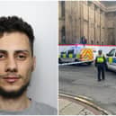 Hakam Ghaith, 29, has been jailed following the incident on Calverley Street in November 2025