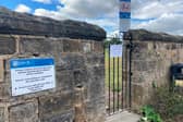 Leeds City Council said the gate to Yeadon cemetery had to be secured following reports of incidents at the site.